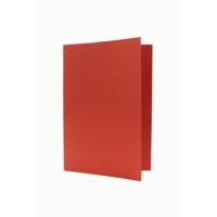 Guildhall Square Cut 315gsm Red Folders Pack of 100