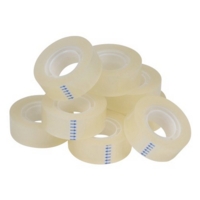 Clear Tape 18mm x 33m Pack of 8