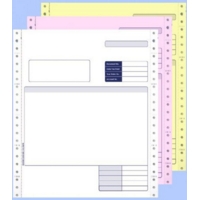Sage Compatible 3-Part A4 Continuous Invoice Box of 750