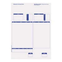 Sage Compatible 1-Part A4 Statement Invoice Pk of 500