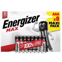 Energizer MAX E92 AAA Batteries Pk8