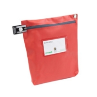 Tamper Evident Cash Bag, Red 267x267x50mm