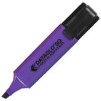 Square Highlighters Purple  Box 10