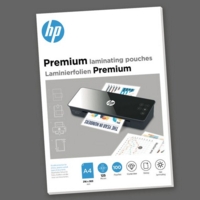 HP Premium Laminating Pouches A4 250 micron Box 100 9124 HP Premium Laminating Pouches A4 250 micron Box 100 9124