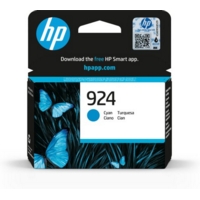 HP 4K0U3NE 924 Ink Cartridge Cyan 400 Pages ISO IEC 19752 HP 4K0U3NE 924 Ink Cartridge Cyan 400 Pages ISO IEC 19752
