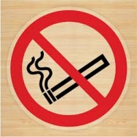 No Smoking  Pack 3 Self Adhesive