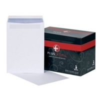 Plus Fabric C4 White Plain 120gsm Envelopes Box of 250