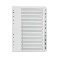 A4 White 1-31 Index Multi-Punched A4 Dividers