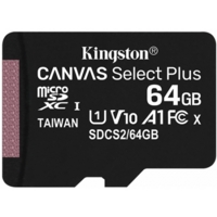 Kingston Micro SD & Adaptor 64GB      SDCS2/64GB