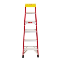 5 Tread Step Ladder 1.6m Fibre Glass and Aluminium