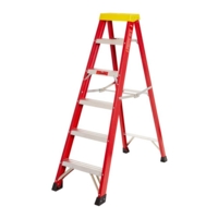 5 Tread Step Ladder 1.6m Fibre Glass and Aluminium