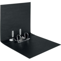 Leitz A5 Portrait Lever Arch Files Black SINGLE
