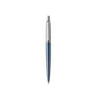 Parker Jotter Ballpoint Blue Stainless Steel Pen Gift Boxed