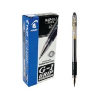 Pilot G1-07 Grip Medium Gel Ink Rollerball Pens Pack of 12