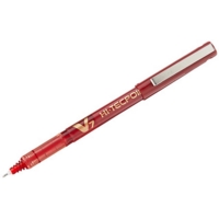 Pilot V7 HiTecpoint Pen Fine Red Ink Box of 12