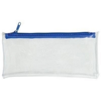 Pencil Case with Zipper Clear Durable Size 12"