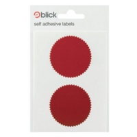 Blick Company Letter 50mm Red Seals Pack of 8