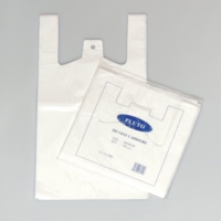 Small Vest Carrier Bags, 9mu 10x15x18, PLUTO  Box 2,000