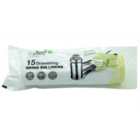 Drawstring Swing Bin Liners 50 Litre Roll 15 Drawstring Swing Bin Liners 50 Litre Roll 15