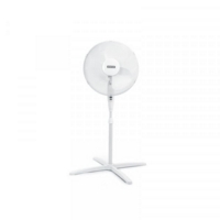 16" Pedestal Floor Standing 3 Speed Fan White