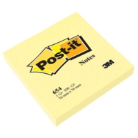 Post-It Notes Original Yellow 76mm x 76mm Pack of 12