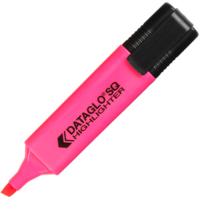 Square Highlighters Assorted Colours Pack of 6