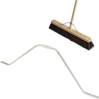Metal Stay for Wooden Broom  Fits 18 and 24" heads