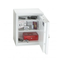 Fortress 42L Security Safe Key Lock White