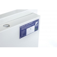 Fortress 42L Security Safe Key Lock White