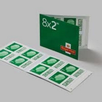 Second Class Postage Stamps Book of 40
