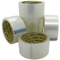 Parcel Tape CLEAR 48mm x 66m Pack of 6