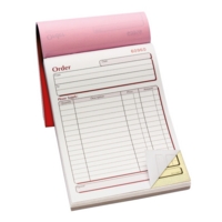 A5 Triplicate Carbonless Order Book SINGLE