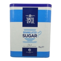 Tate and Lyle Granulated Sugar 3kg Tub