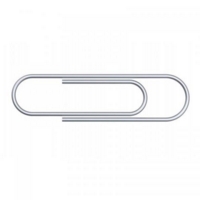 Small 22mm Metal Paperclips Box of 1000