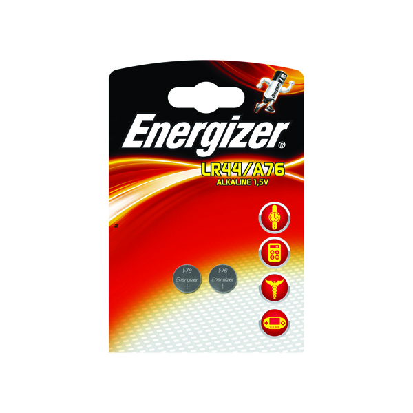 Energizer Specialty Battery A76/LR44 Pk2