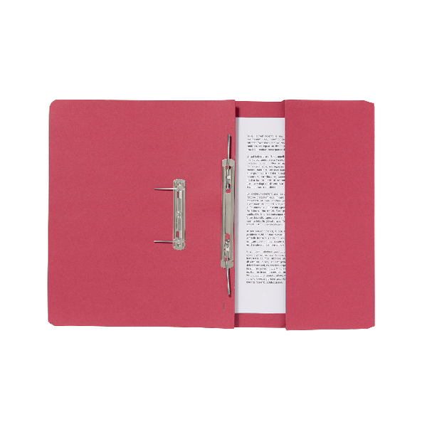 Guildhall Red Pocket File 347-REDZ Pk25