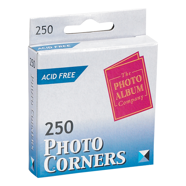 Photo Corners White Pk250