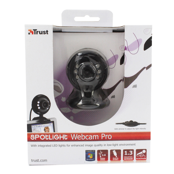 Trust Spotlight WebCam Pro Blk 16428